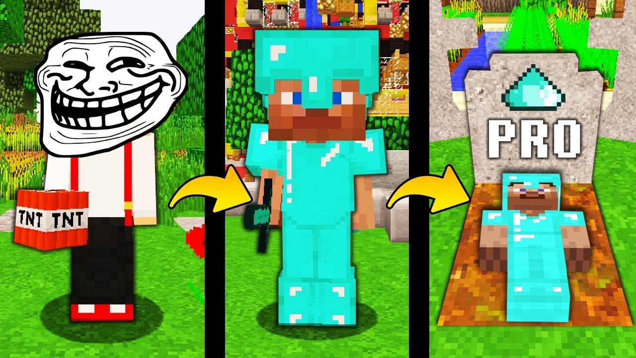 JAK TROLLOWAĆ PRO W MINECRAFT! || MINECRAFT TROLL!