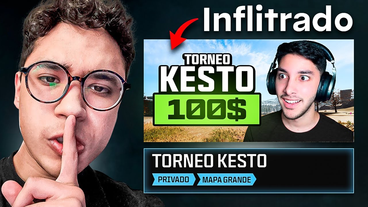 Me INFILTR&Eacute; en el TORNEO de KESTO en WARZONE