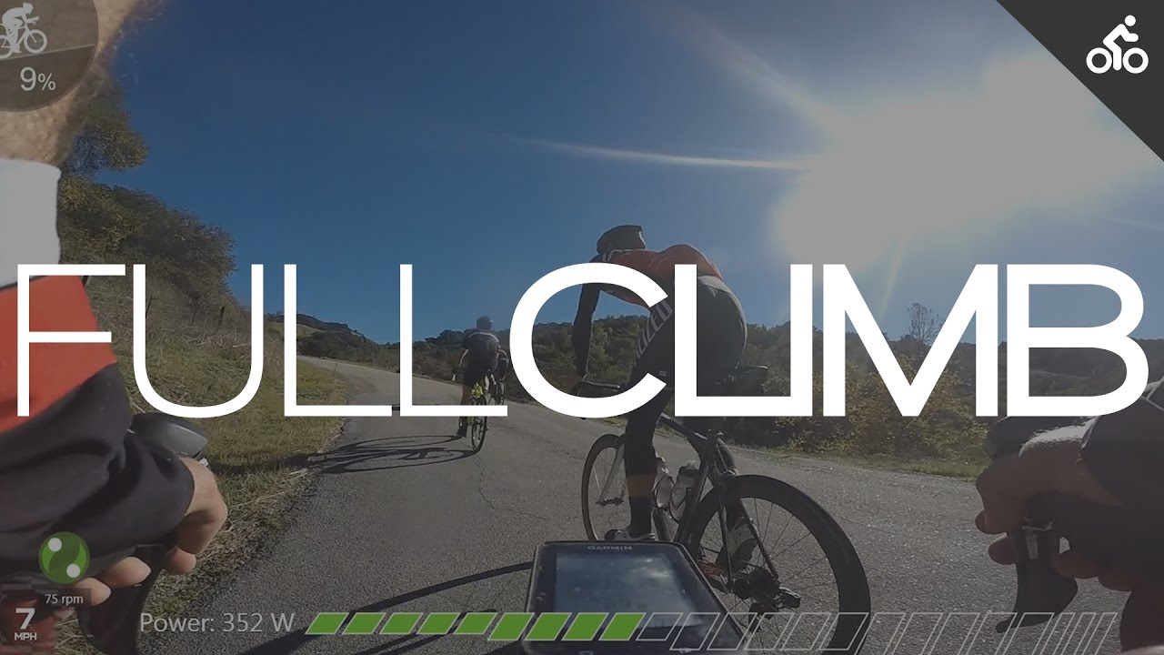 FULL CLIMB- Chill Out & Ride Trainer Video | Santa Rosa Creek Road