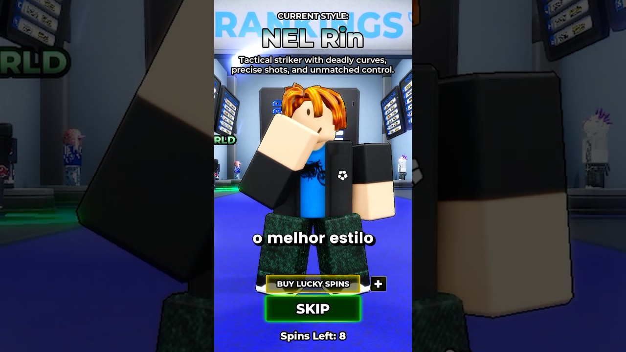 SORTE ABSURDA na CONTA LEVEL 1! 😱 | Blue Lock Rivals
