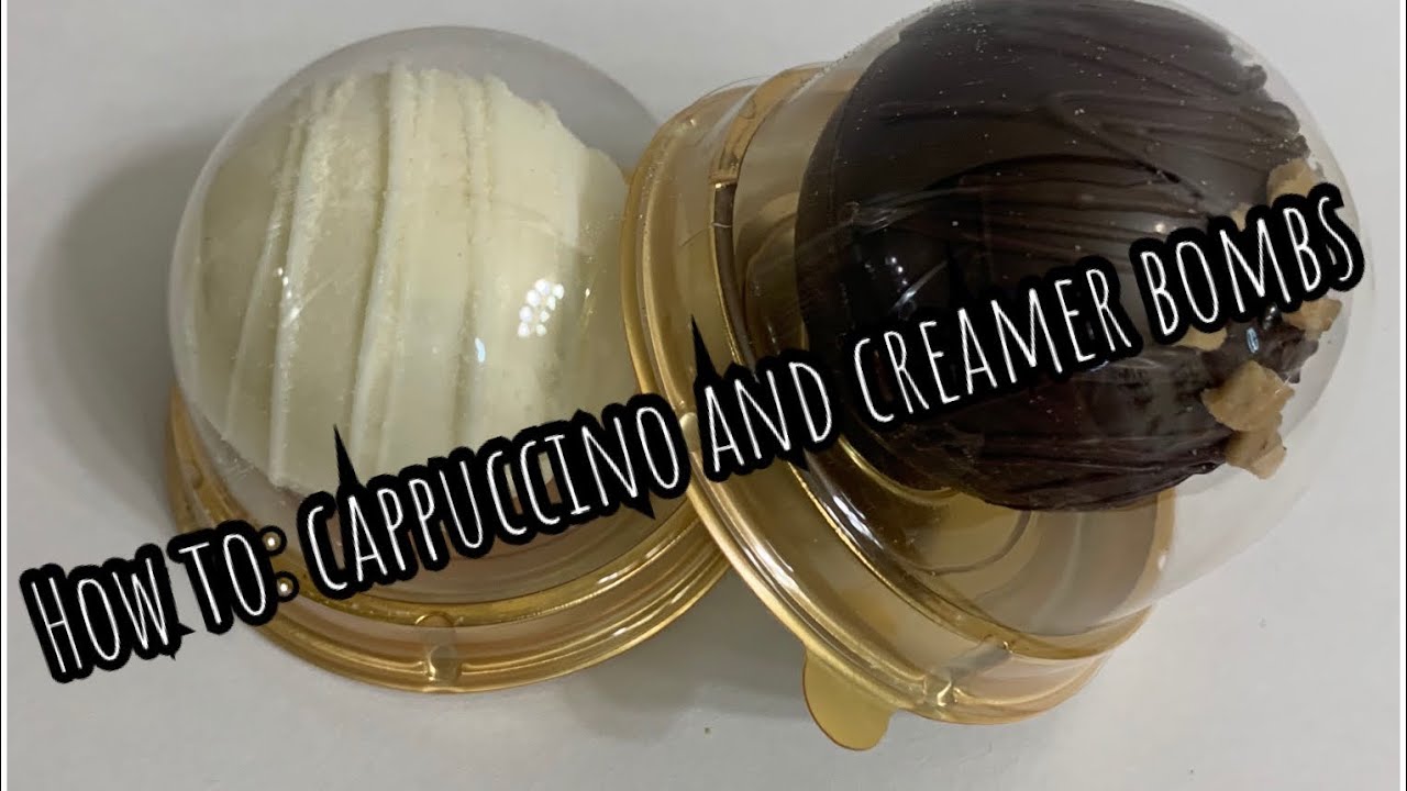 CREAMER BOMBS/CAPPUCCINO BOMBS! Step by step!
