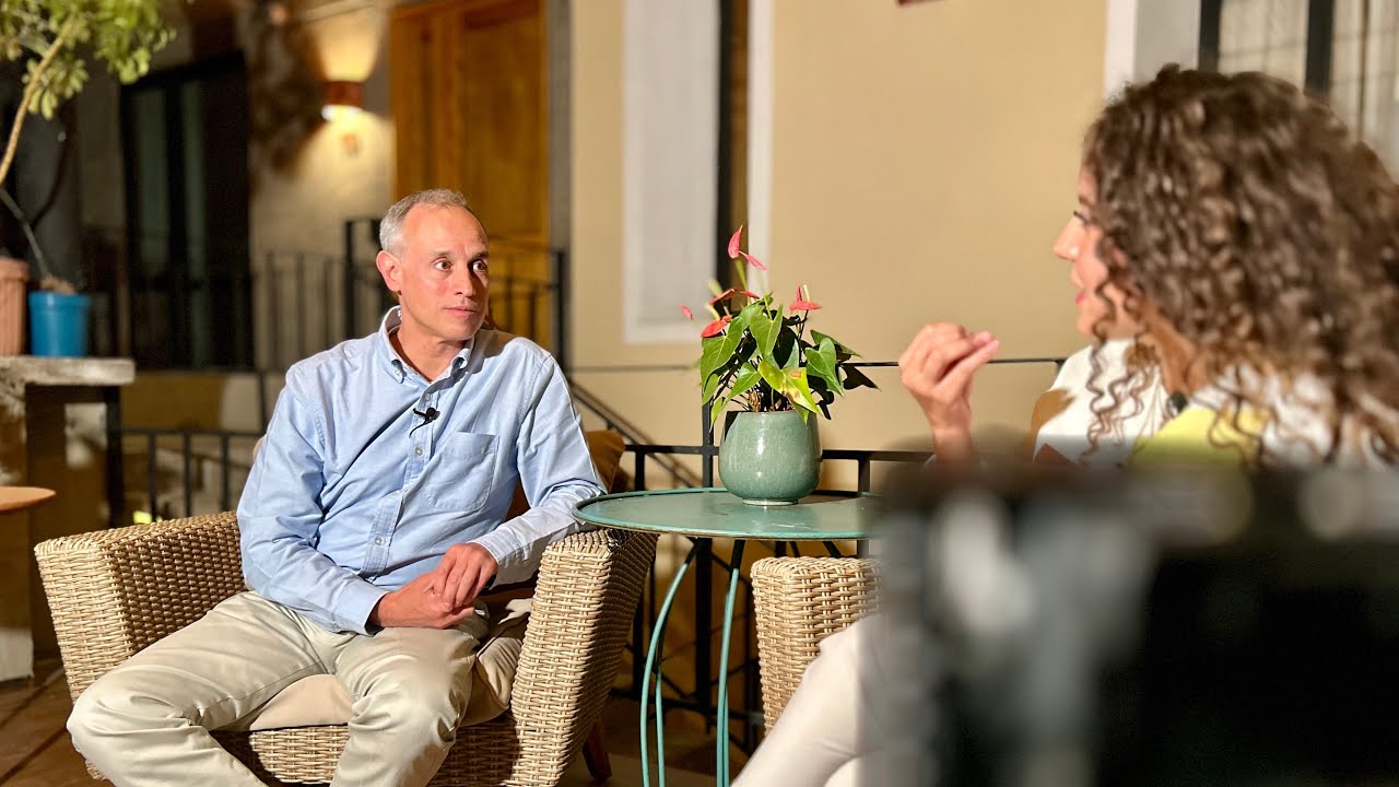 Hugo López-Gatell en entrevista con Stephany Lavalle