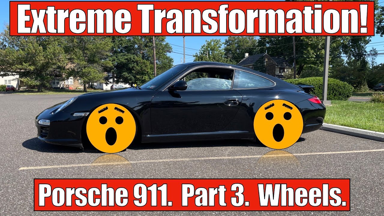 Extreme Transformation! Modifying My Porsche 911. Part 3. New Wheels!