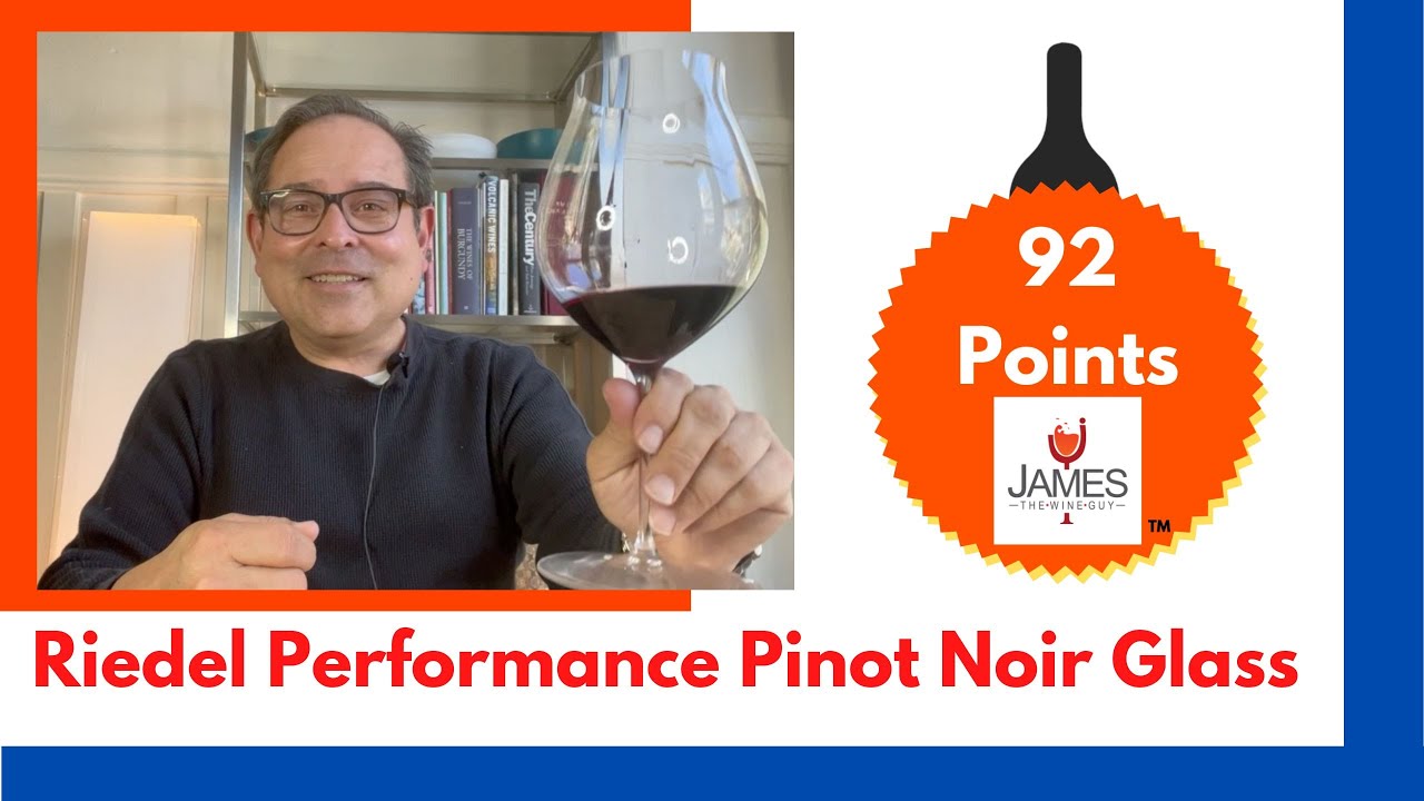Riedel Performance Pinot Noir Glass - 92 Points (Wine Glass Review) #wineglass #riedel