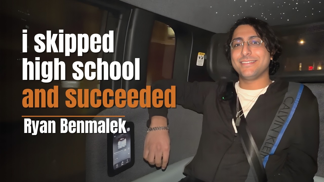 He Skipped High School and Built a Robot Empire! | Ryan Benmalek