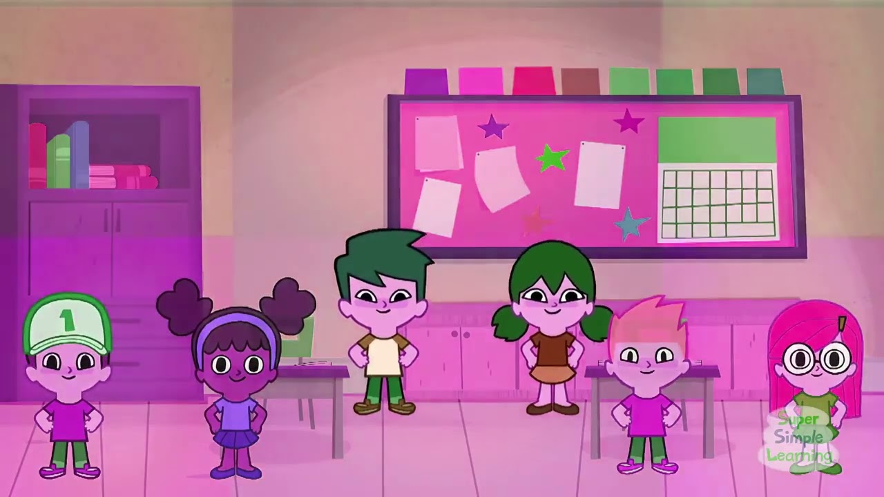 Super Simple Songs We Can SING and DANCE Intro Logo Sponsored By Klasky Csupo 2001 Effects 1