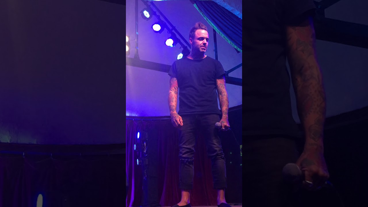 Justin Furstenfeld Open Book Tulsa 2019. Meeting Sarah, Rehab, Bee Story, and Fear.