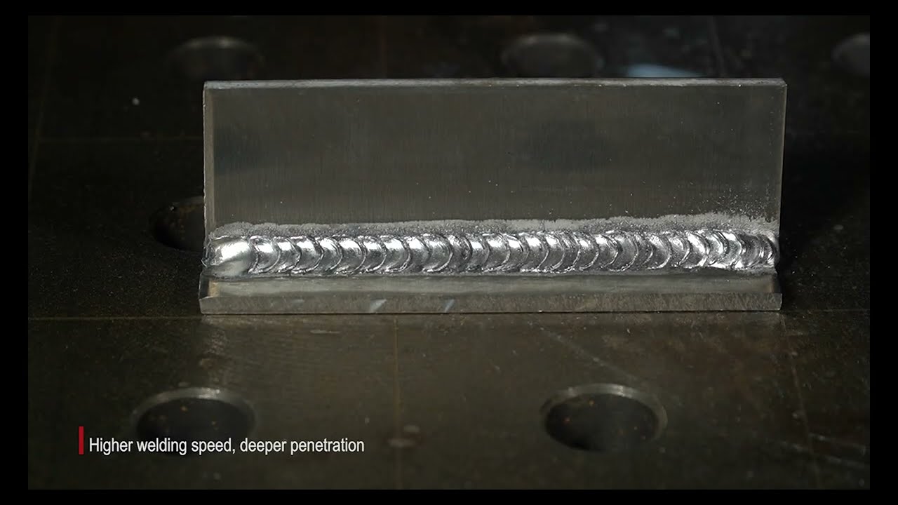 PROMIG-360syn Dpulse | How to use Dpulse Pulse MIG Weld 5mm Aluminum