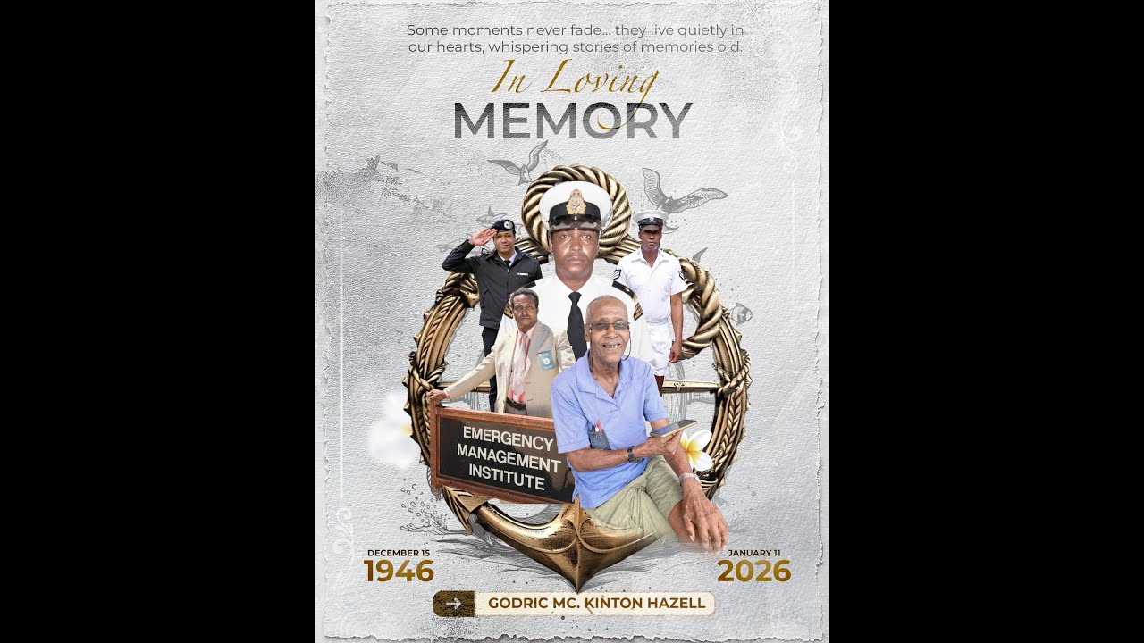 A Service of thanksgiving for the life of Godric Mc Kinton Hazell on 30th January 2026