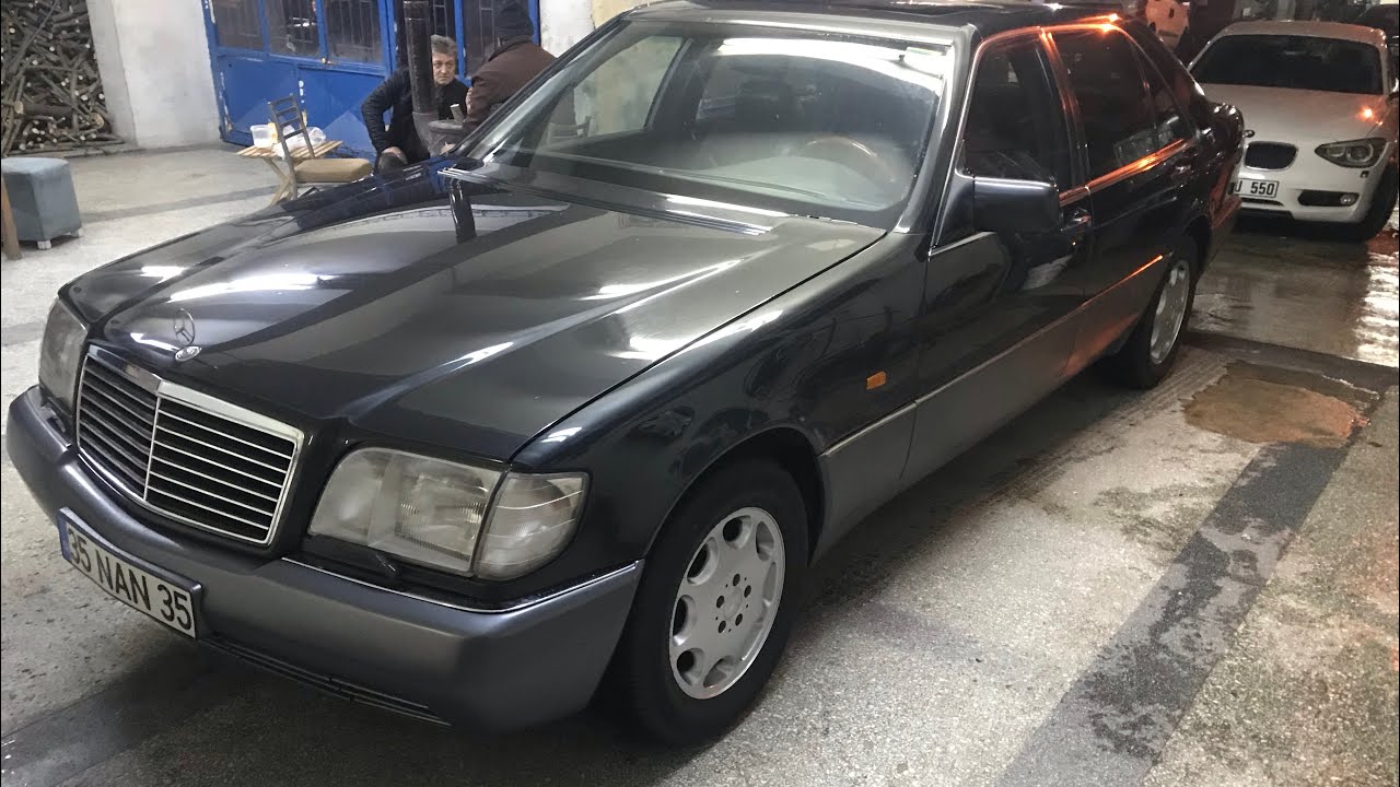 Mercedes W140 (V140) S500 test sürüşü tadımlık 04.01.2020 samsun
