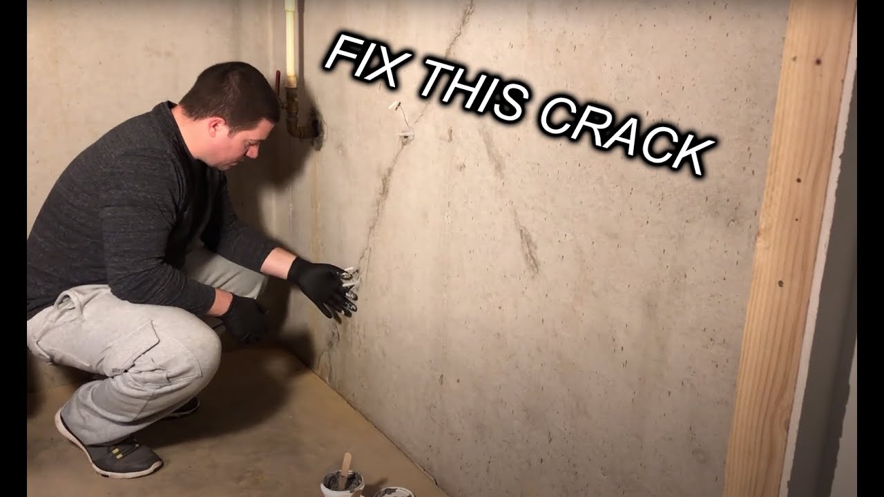 Epoxy Injection to Repair Foundation Cracks and leakage with LCR Epoxy kit DIY