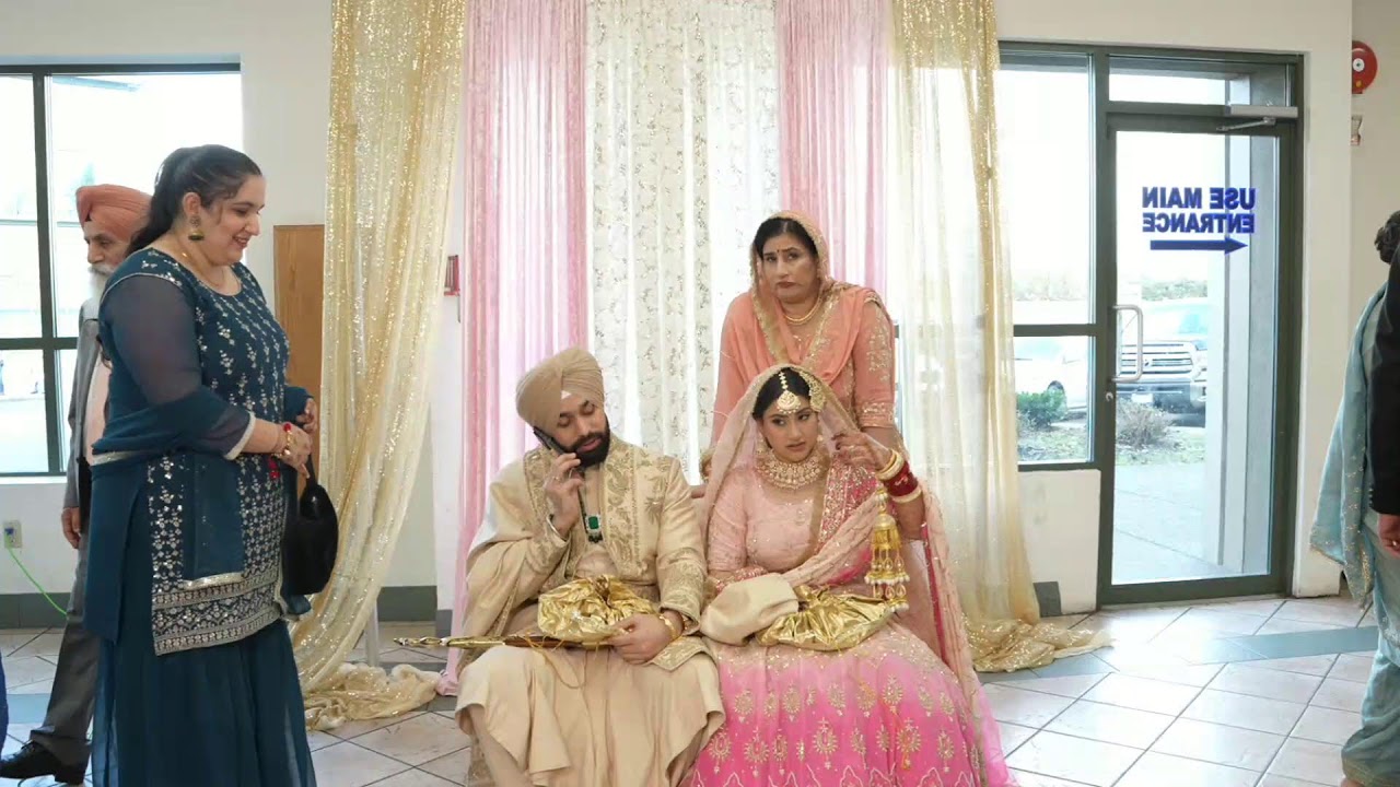 Harninder weds Simran | Wedding Live | Canada |