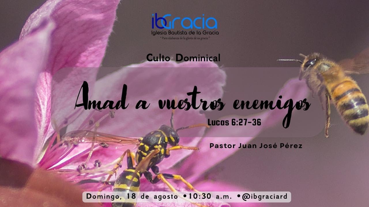 Amad a vuestros enemigos | Lucas 6:27-36 | Pastor Juan José Pérez