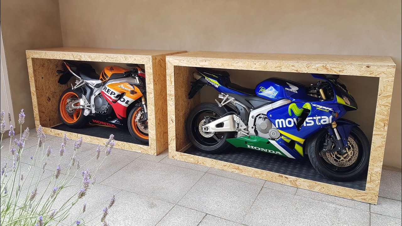 How to build a motorcycle shed /motorbike shelter | custom bike shed | motorbike storage- DONT MISS!