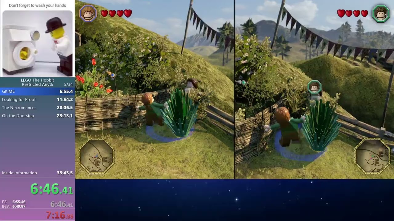 LEGO The hobbit rany% (30:37)