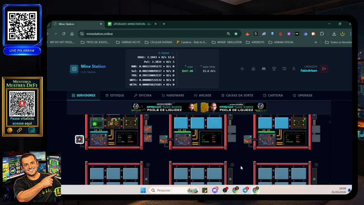 ENFIM O UPGRADE MAIS PEDIDO DO CANAL, KRAKEN DO MINESTATION
