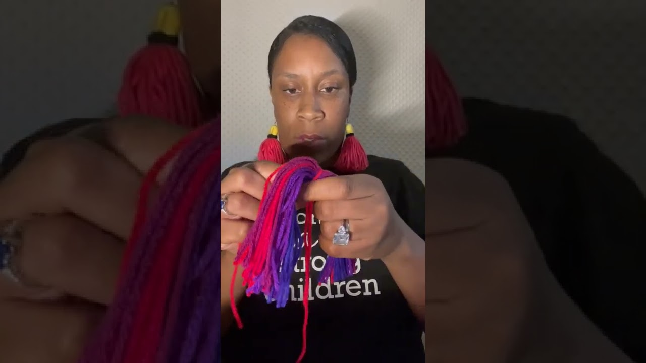 DIY Loop Tassel Earrings 