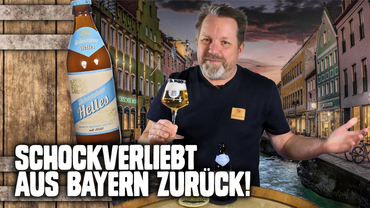 Verliebt: WEIHENSTEPHANER HELLES in der kleinen Euro Flasche