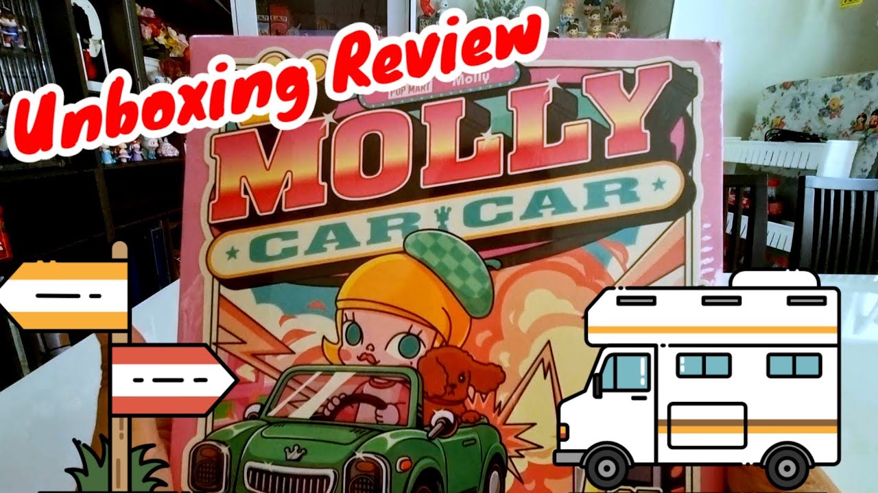 แกะกล่อง EP.114 MOLLY CAR CAR มาดูเซ็ตรถมอลลี่กันบ้าง