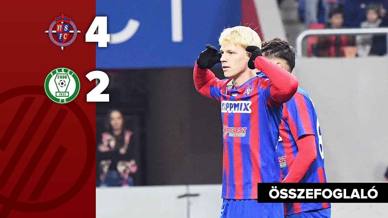 NB I: Nyíregyháza–Paks 4–2 | összefoglaló