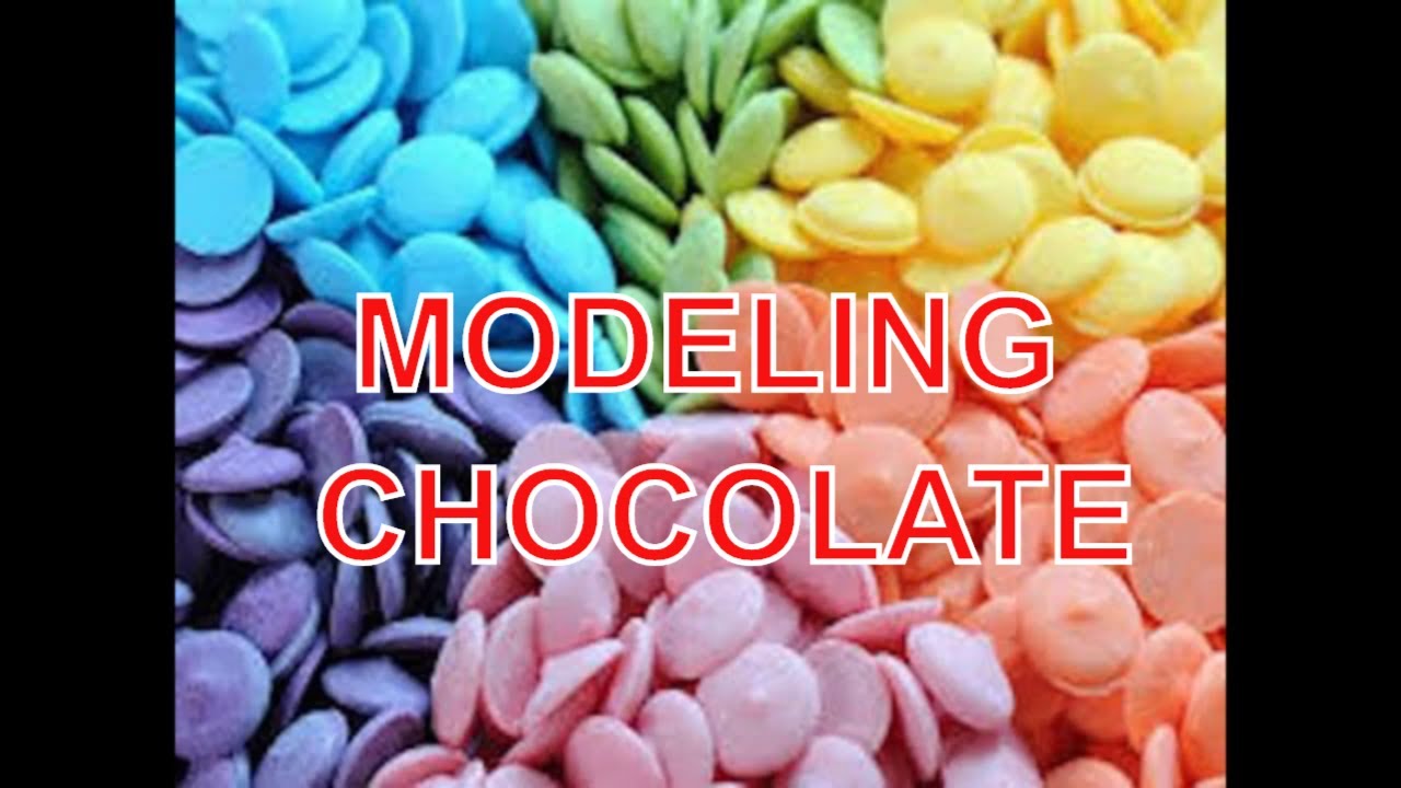 MODELING CHOCOLATE RECIPE | How To Make Modeling Chocolate