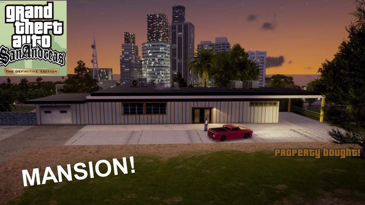 CJ Buys a BEVERLY HILLS MANSION! - GTA Trilogy San Andreas Definitive Edition (PS5 Version)