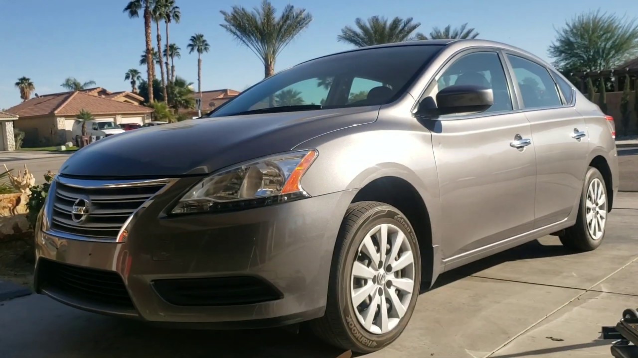 2015 NISSAN SENTRA FRONT BRAKE REPLACEMENT