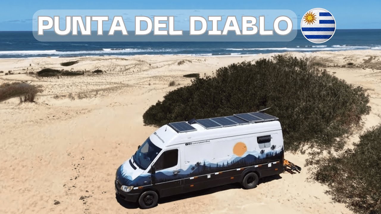 Seguimos viagem pelo Uruguai de motorhome e chegamos em Punta del Diablo 🌊🚐| T1 Ep.003