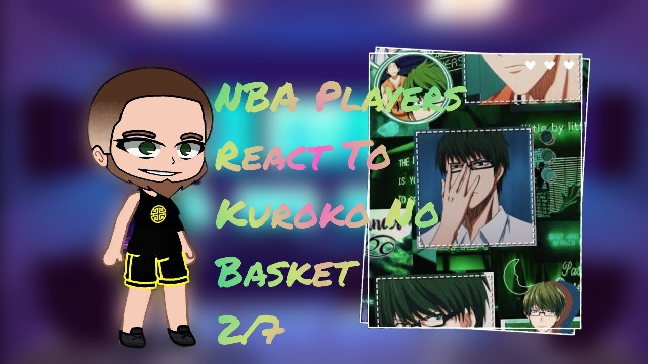 NBA Players React Kuroko No Basket !!!!! [[[2/7]]] 🇧🇷🤝🇺🇸🏀🏀