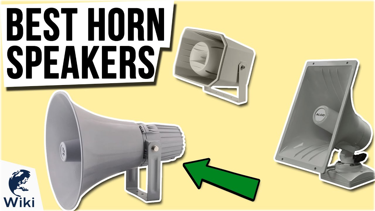 10 Best Horn Speakers 2021