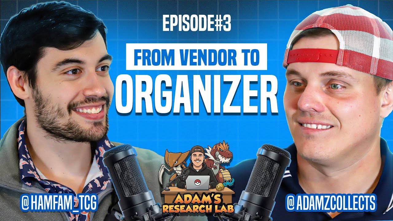 From Pokemon Vendor to Organizer Ep #3 Adam's Research Lab