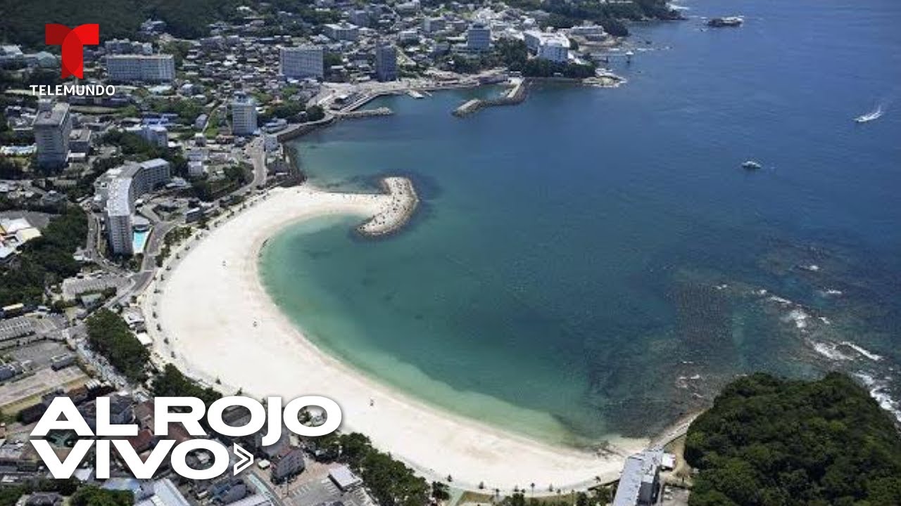 Japón decreta evacuaciones por alerta de tsunami en zona costera | Al Rojo Vivo | Telemundo
