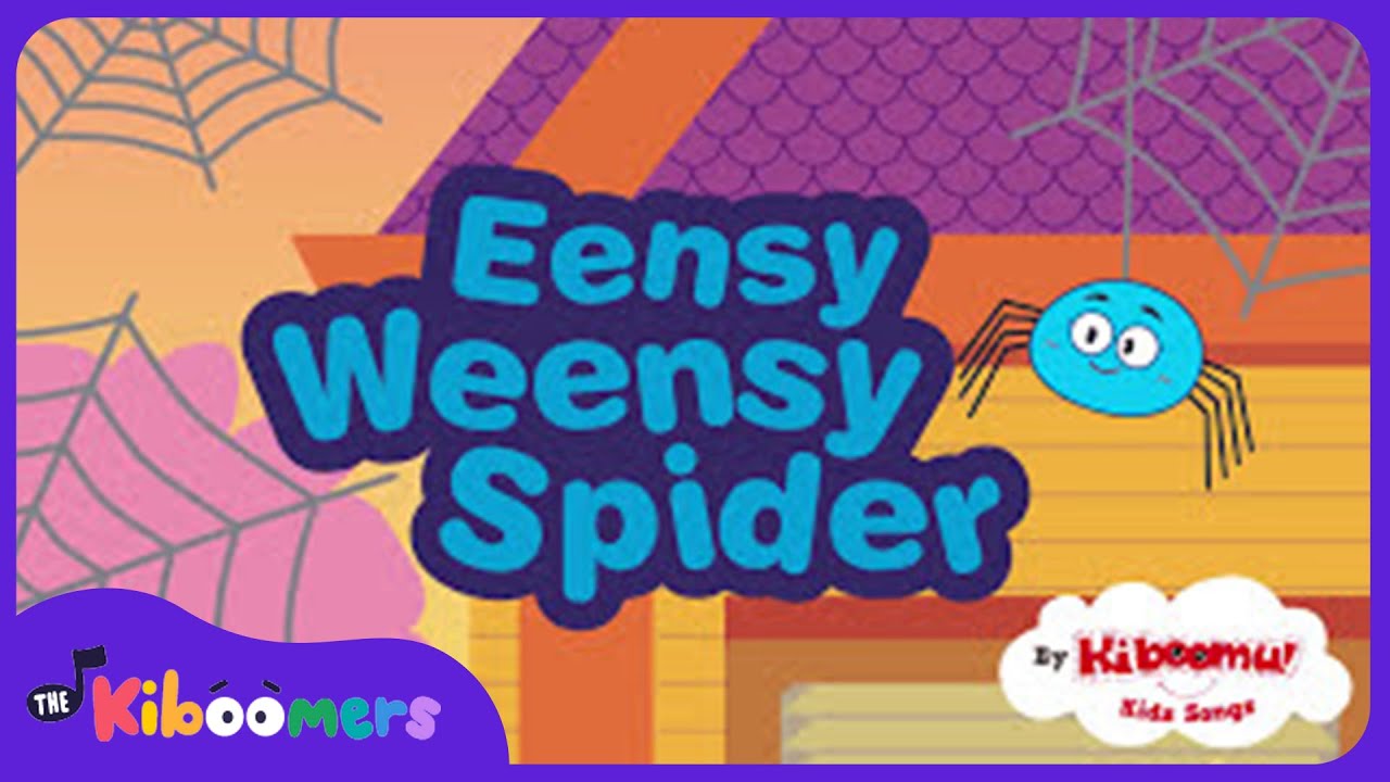 Eensy Weensy Spider - The Kiboomers Preschool Songs & Nursery Rhymes about Bugs