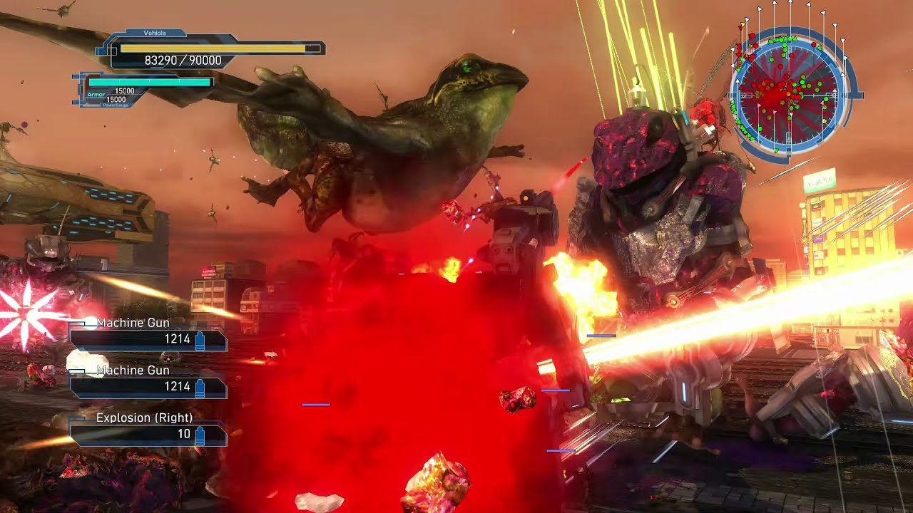 EDF Earth Defense Force 5 DLC 2 M 13 The Last Stand 2 - Fails & Feasts - Air Raider