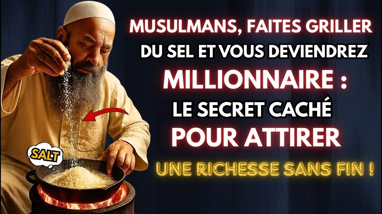 Faites griller du sel et devenez riche ? Voici ce que dit vraiment l’Islam