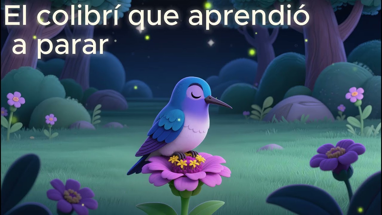 El colibrí que aprendió a parar | Canciones infantiles para dormir