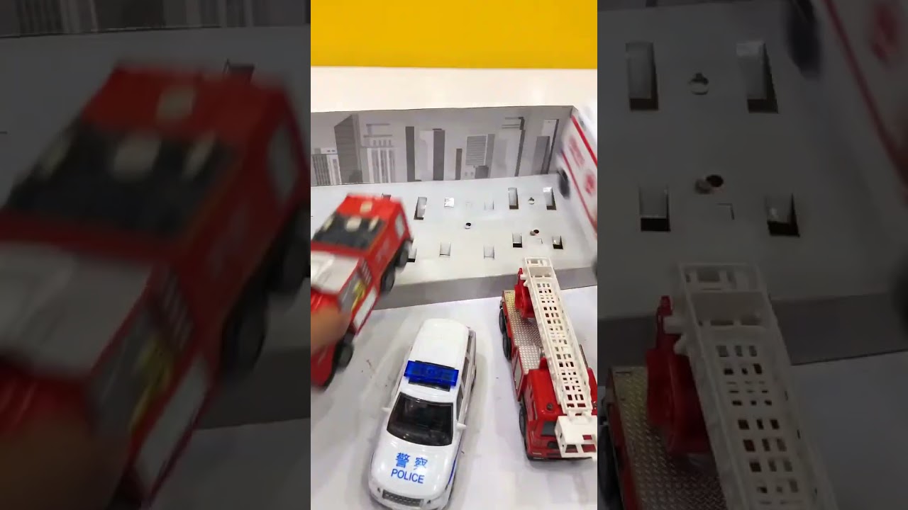 Mobil mainan | mobil ambulance, mobil polisi, mobil pemadam #shots #mobilmainan #miniaturmobil