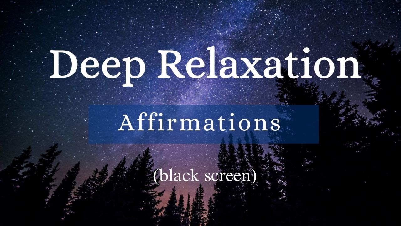 Affirmations for Deep Relaxation | Let Go & Soften | Meditation with Ocean Waves (10 Min)