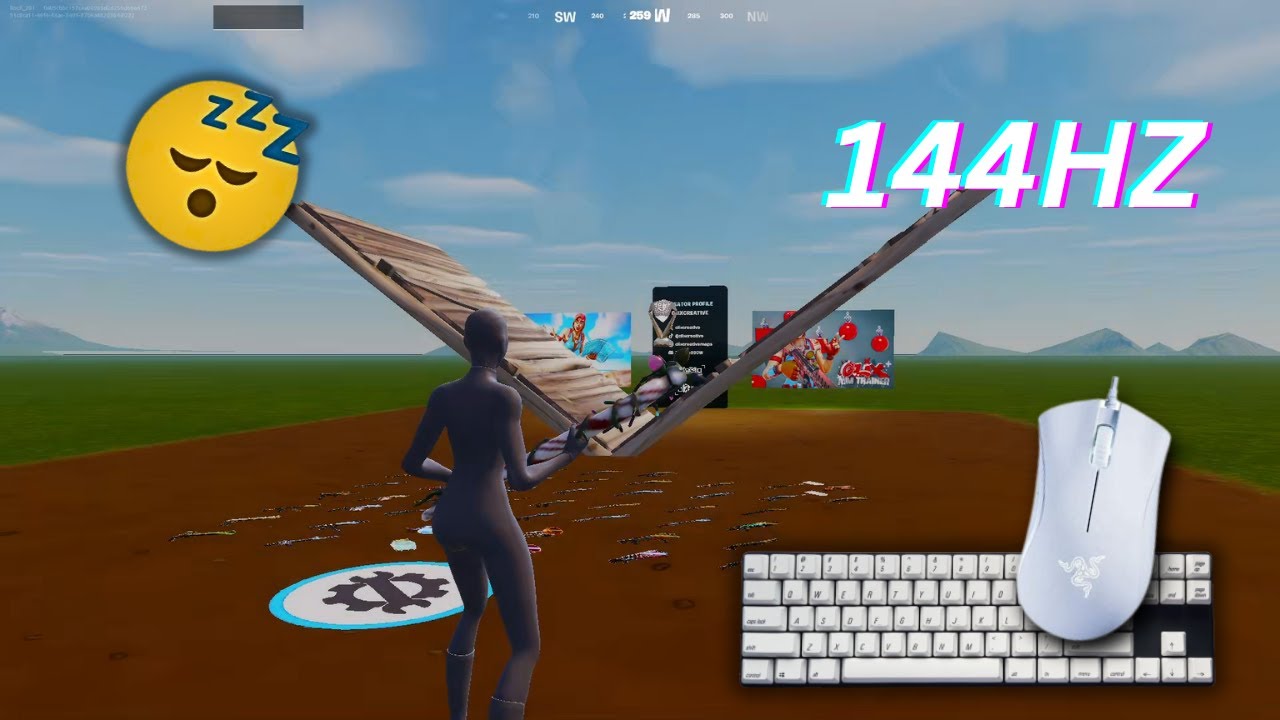 ASMR 😴 Clix 1v1 Gameplay (Fortnite KBM ASMR)