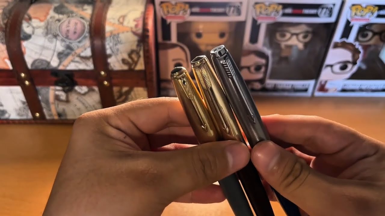 Parker 51 vs Parker 21 (Plumín de oro vs plumín de acero)
