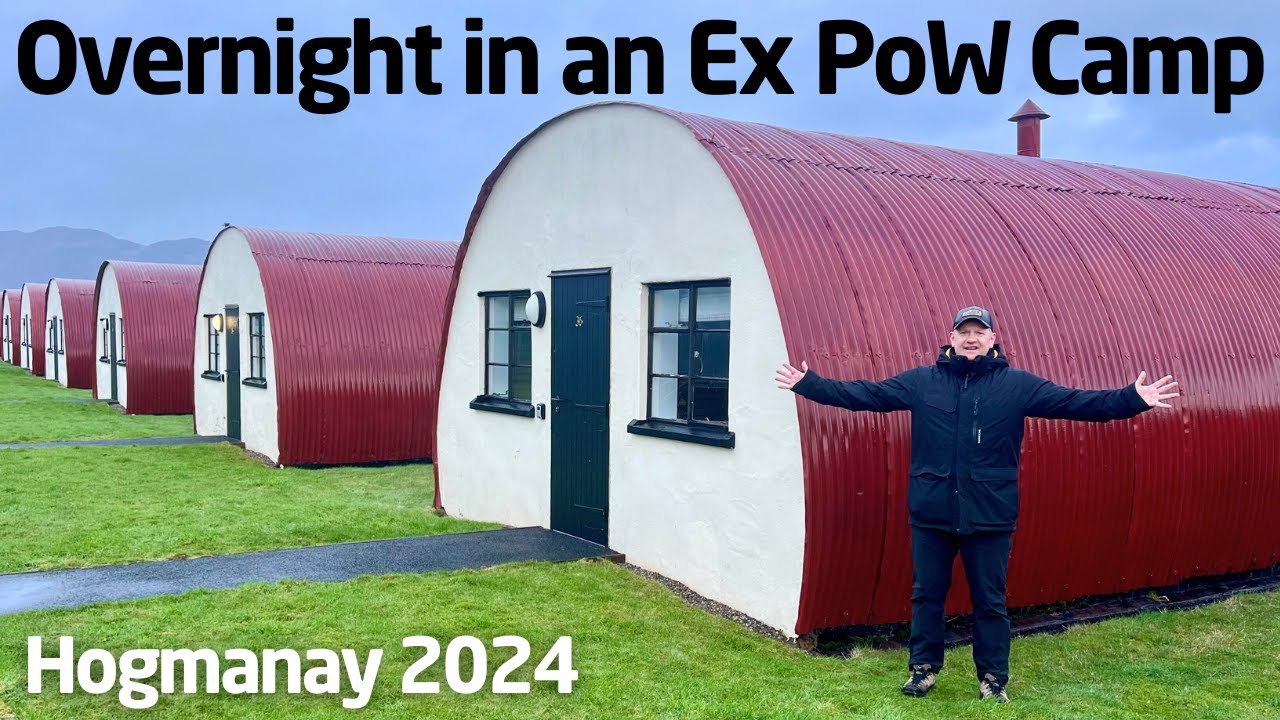 Unique New Year! We Stay In A Nissen Hut And See In 2025 With A Traditional Scottish Celebration!