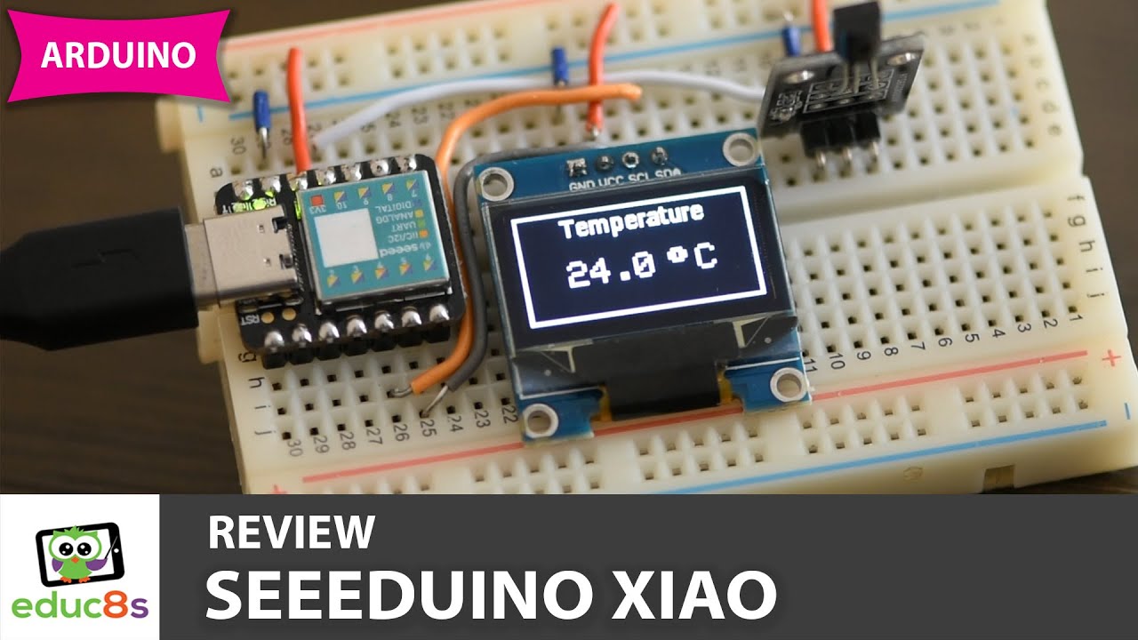 Seeeduino XIAO (SAMD21) Tiny Arduino Board, Getting Started Tutorial & Arduino IDE