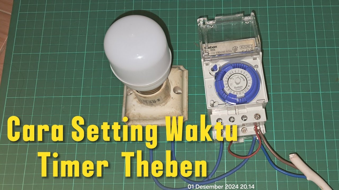 Cara Setting Waktu Timer Theben SuL 181d