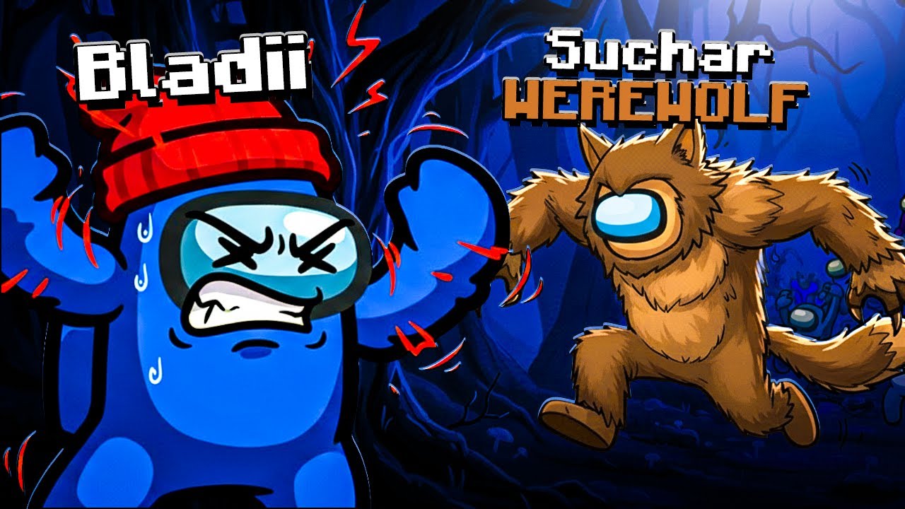 MOKRY SUCHAR WEREWOLF Mnie ROZJUSZYŁ w AMONG US!!!