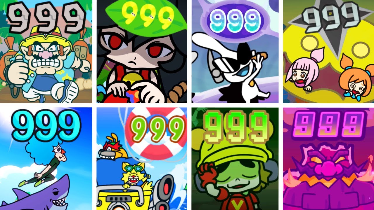 WarioWare: Move It! - What Happens If You Reach 999 Score in All Stages?