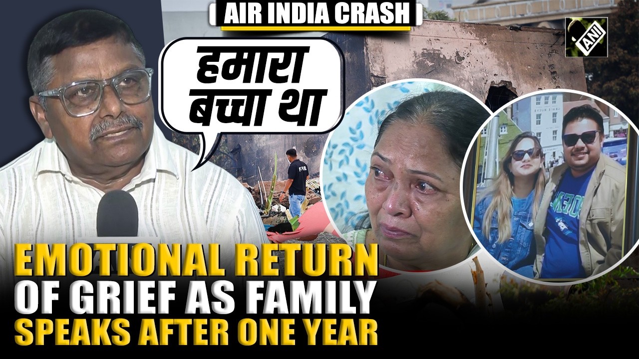 Family breaks down in tears one year after Air India crash, remembers loved ones