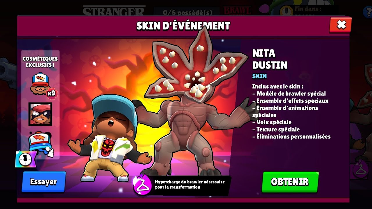 Stranger things X Brawl stars = dinguerie... ☠️ | ma première vidéo|