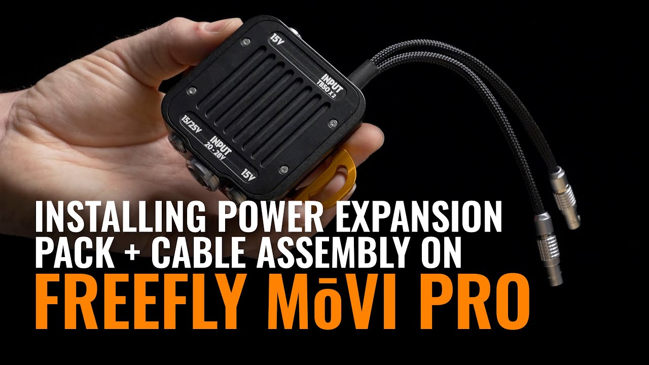 Installing Ignite Digi's Power Expansion Pack + Cable Assembly on Freefly MōVI Pro