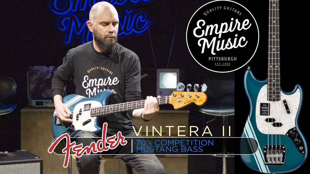 Fender Vintera II 70's Competition Mustang Bass — EMPIRE MUSIC