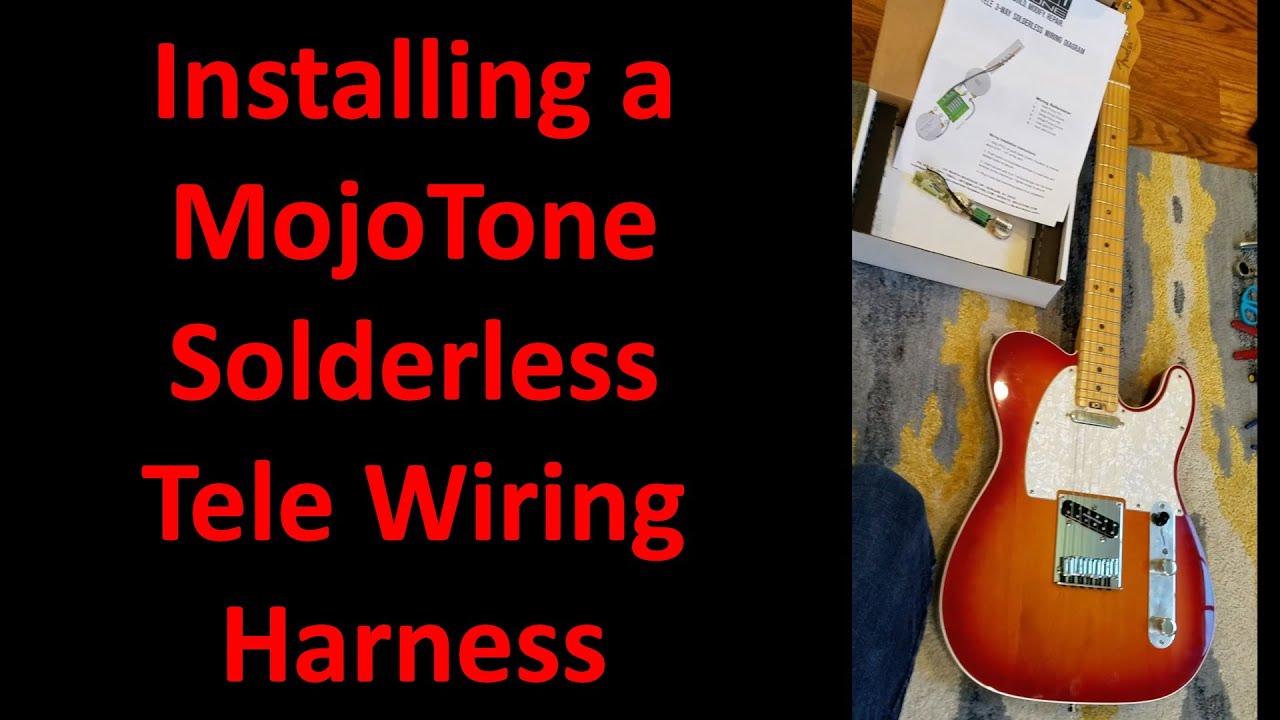 Installing a MotoTone Solderless Wiring Kit into my Tele